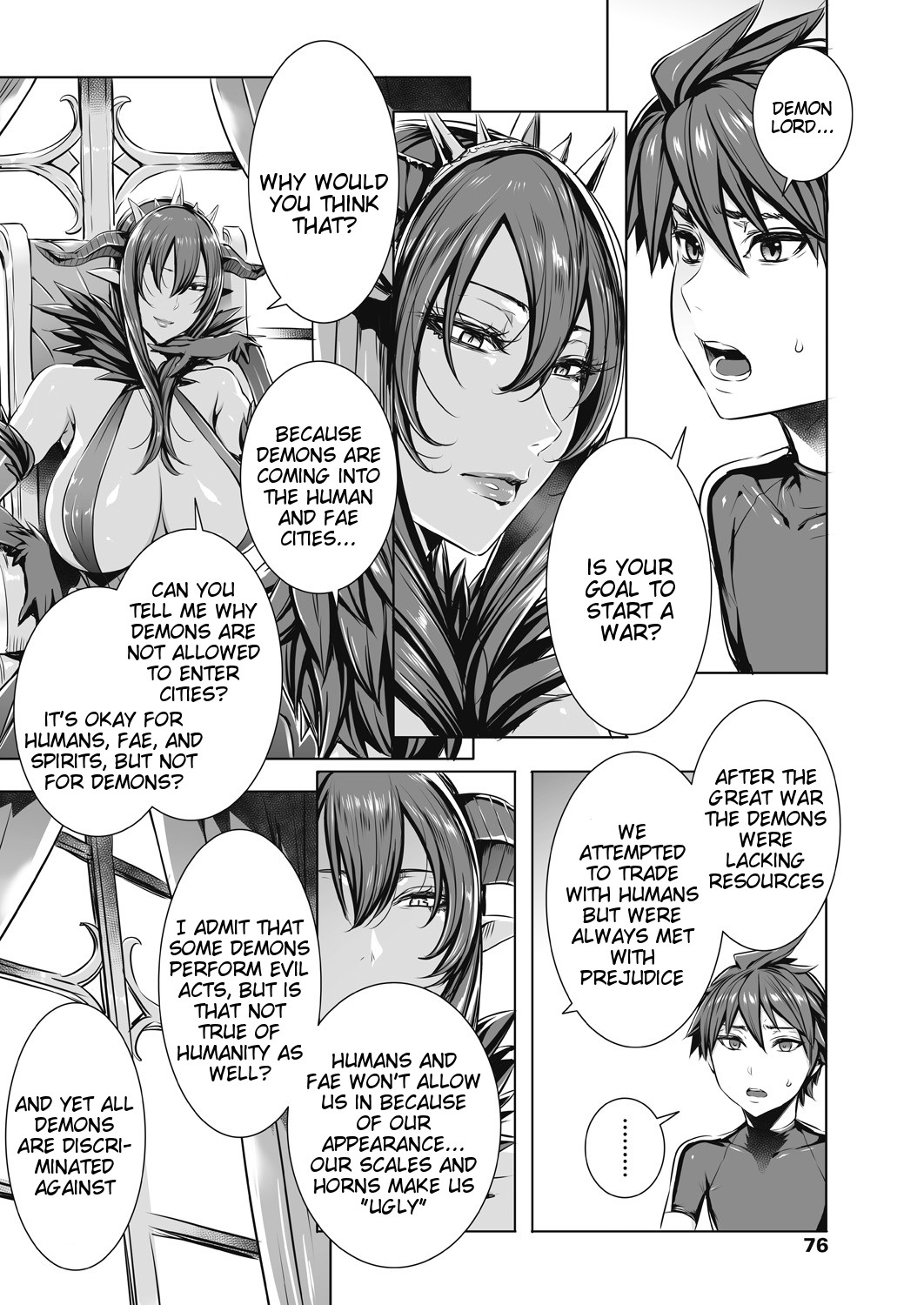 Hentai Manga Comic-Please Cum Lots Lord Hero-Read-155